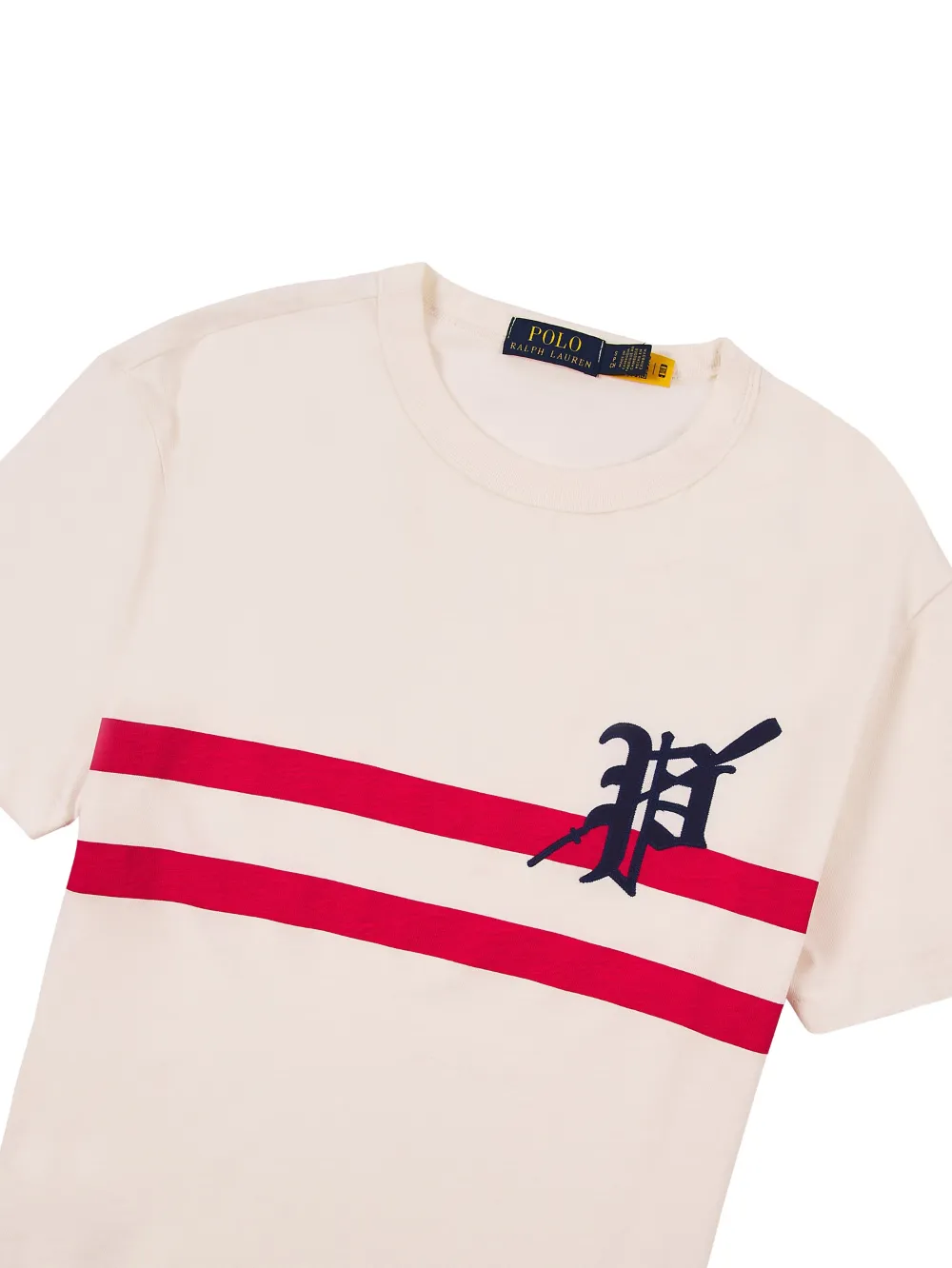 Polo Ralph Lauren striped gothic T-shirt - Beige