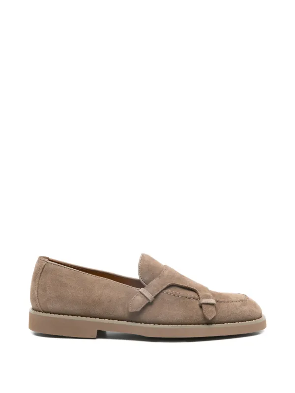 Doucal's Suede Loafers in Neutrals
