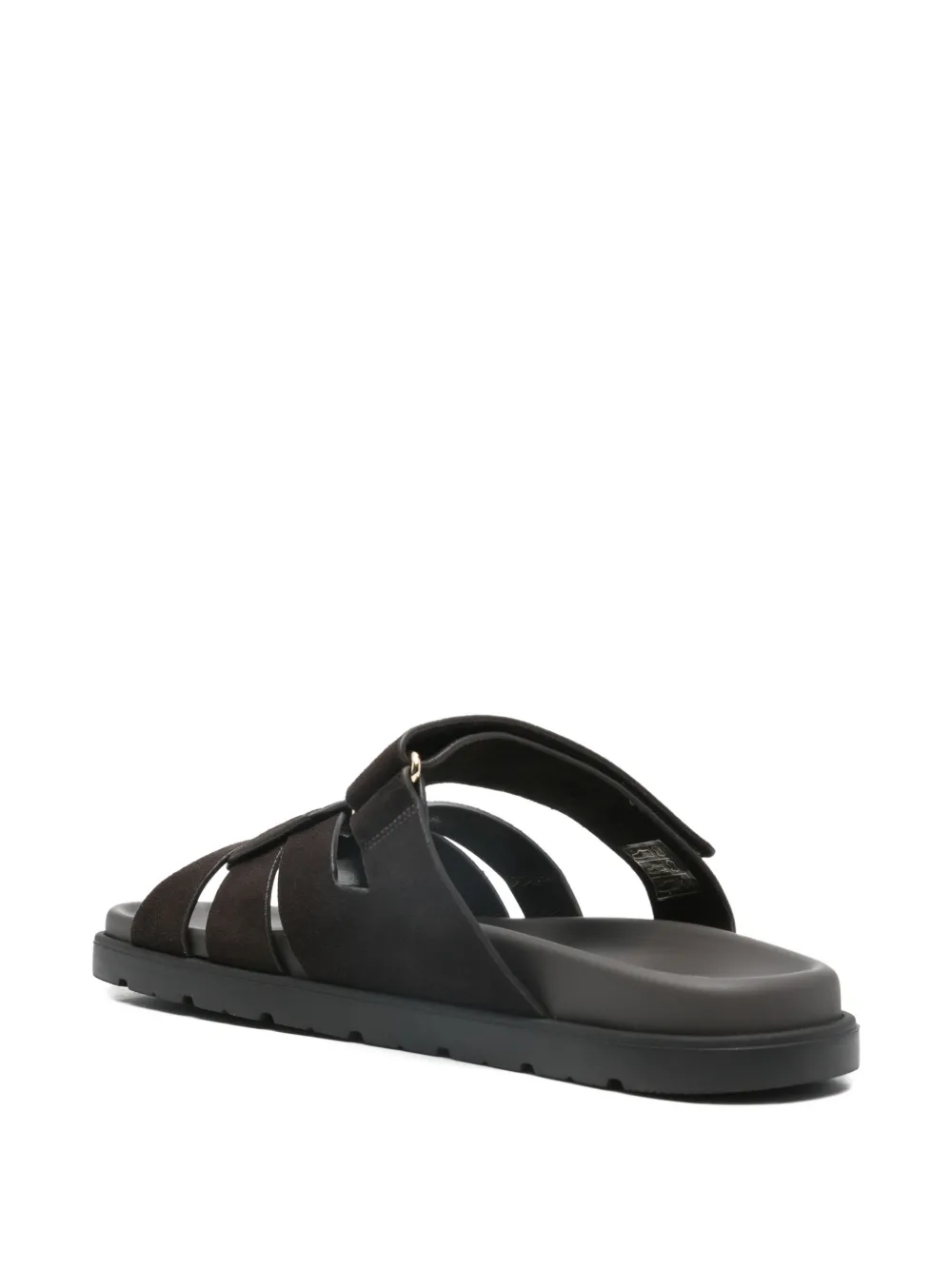 Doucal's woven suede sandals Bruin