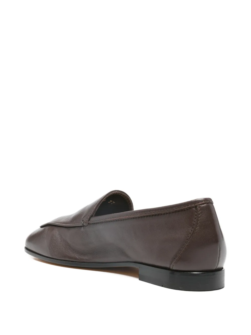 Doucal's almond-toe flat loafers Bruin