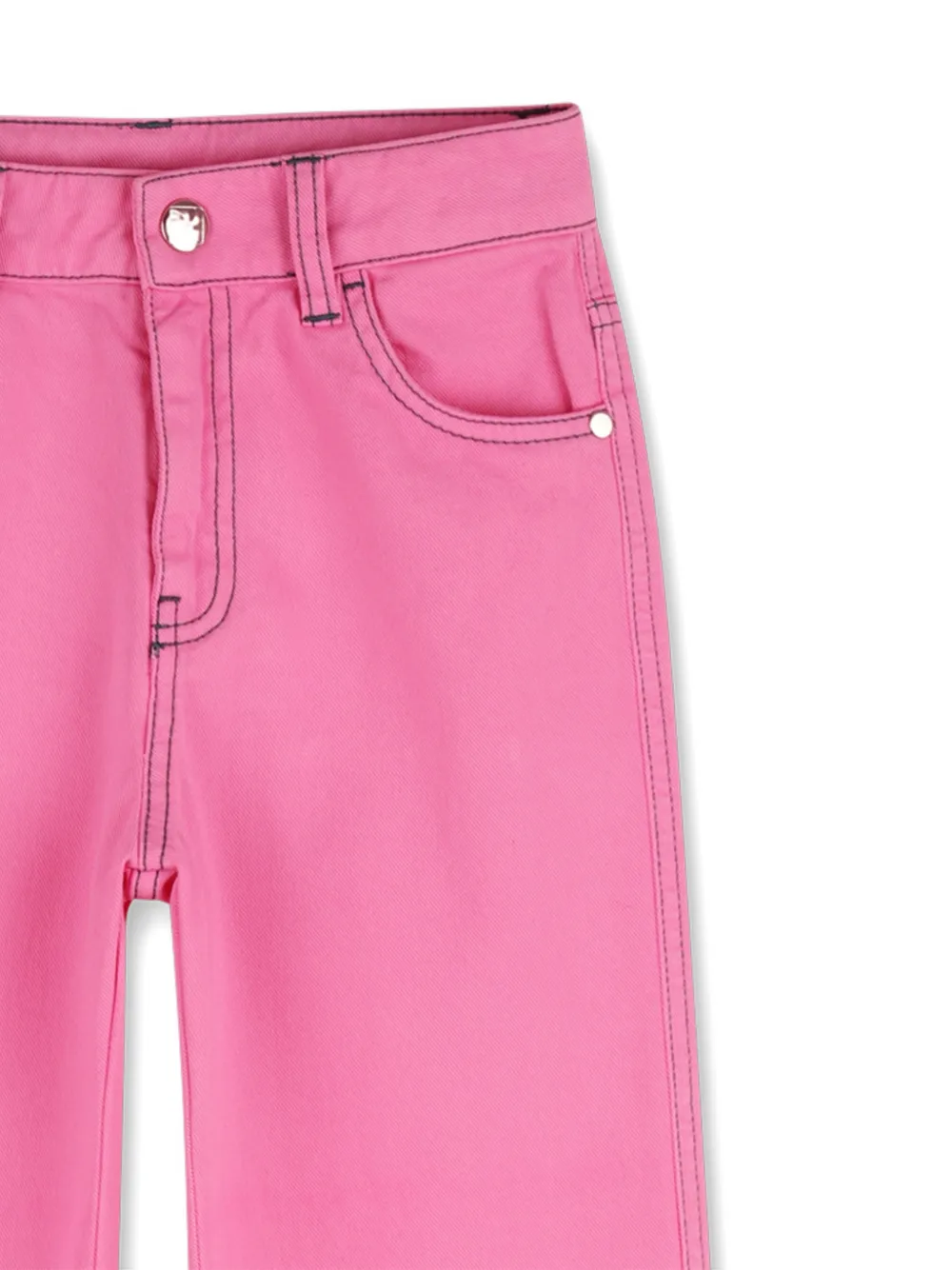 Kids Around Broek met riemlussen Roze