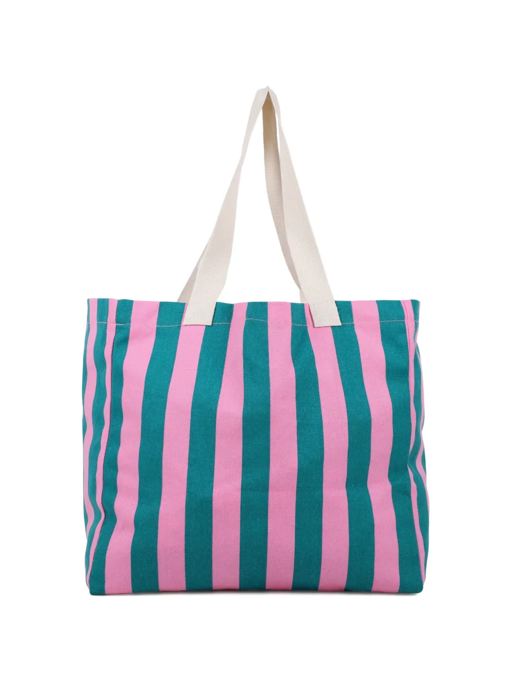 Kids Around Gestreepte shopper Roze
