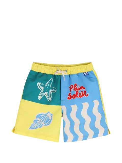 Kids Around colour-block swim shorts