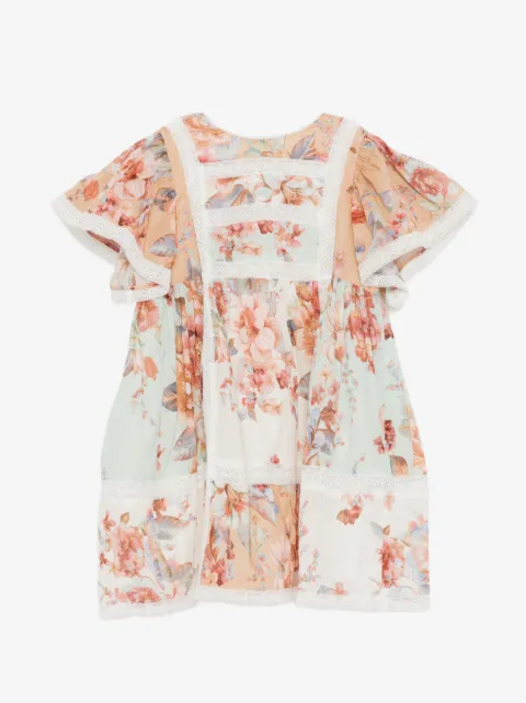 ZIMMERMANN Kids Awaken Spliced Trim dress