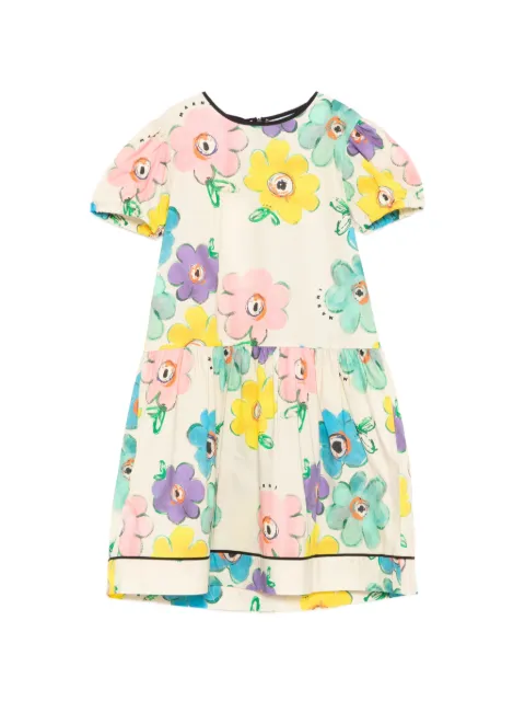 Marni Kids floral-print dress