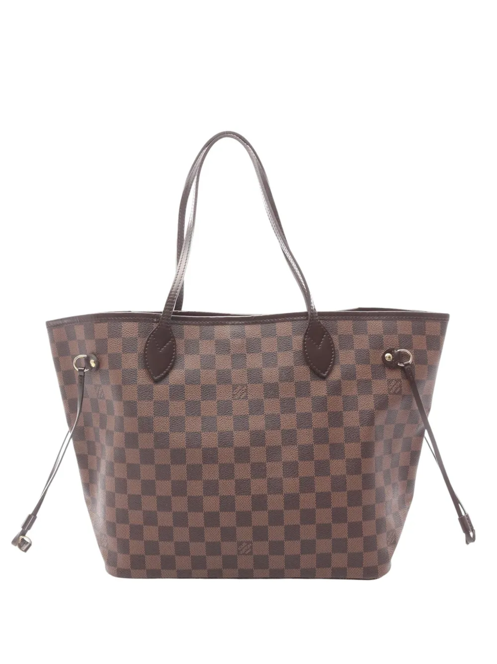 Louis Vuitton Pre-Owned 2012 Damier Ebene Neverfull MM tote bag - Braun