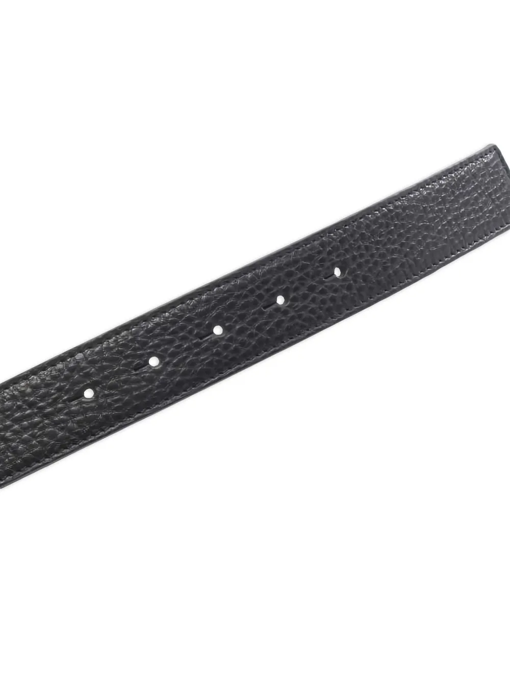  Loewe Pre-owned 2020s Anagram Leather Belt - Black 