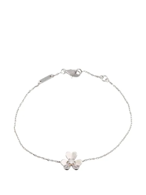 Van Cleef & Arpels Pre-Owned 10s Frivole flower diamond bracelet