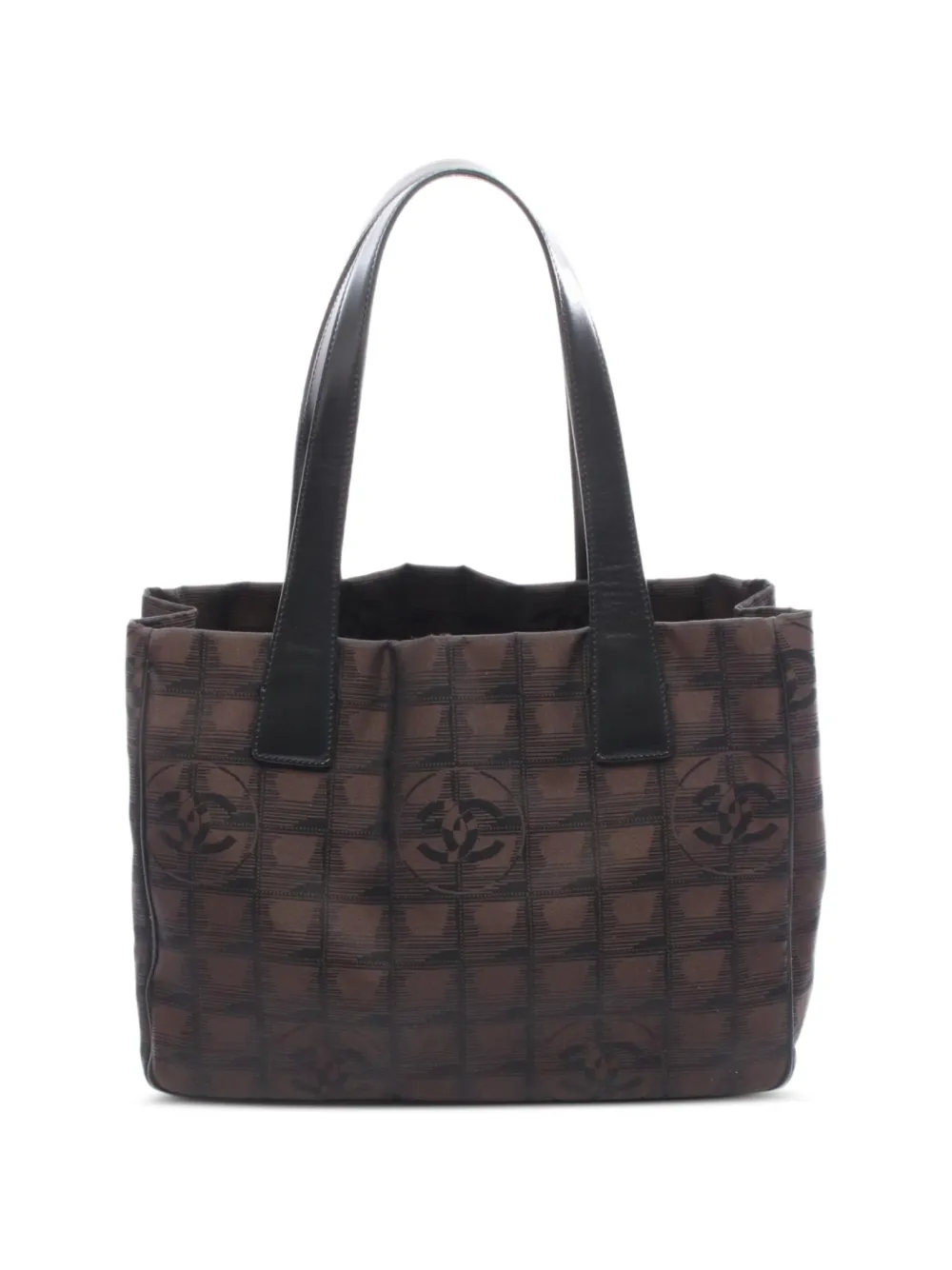 CHANEL Pre-Owned Borsa a spalla Travel Line 2004-2005 - Marrone