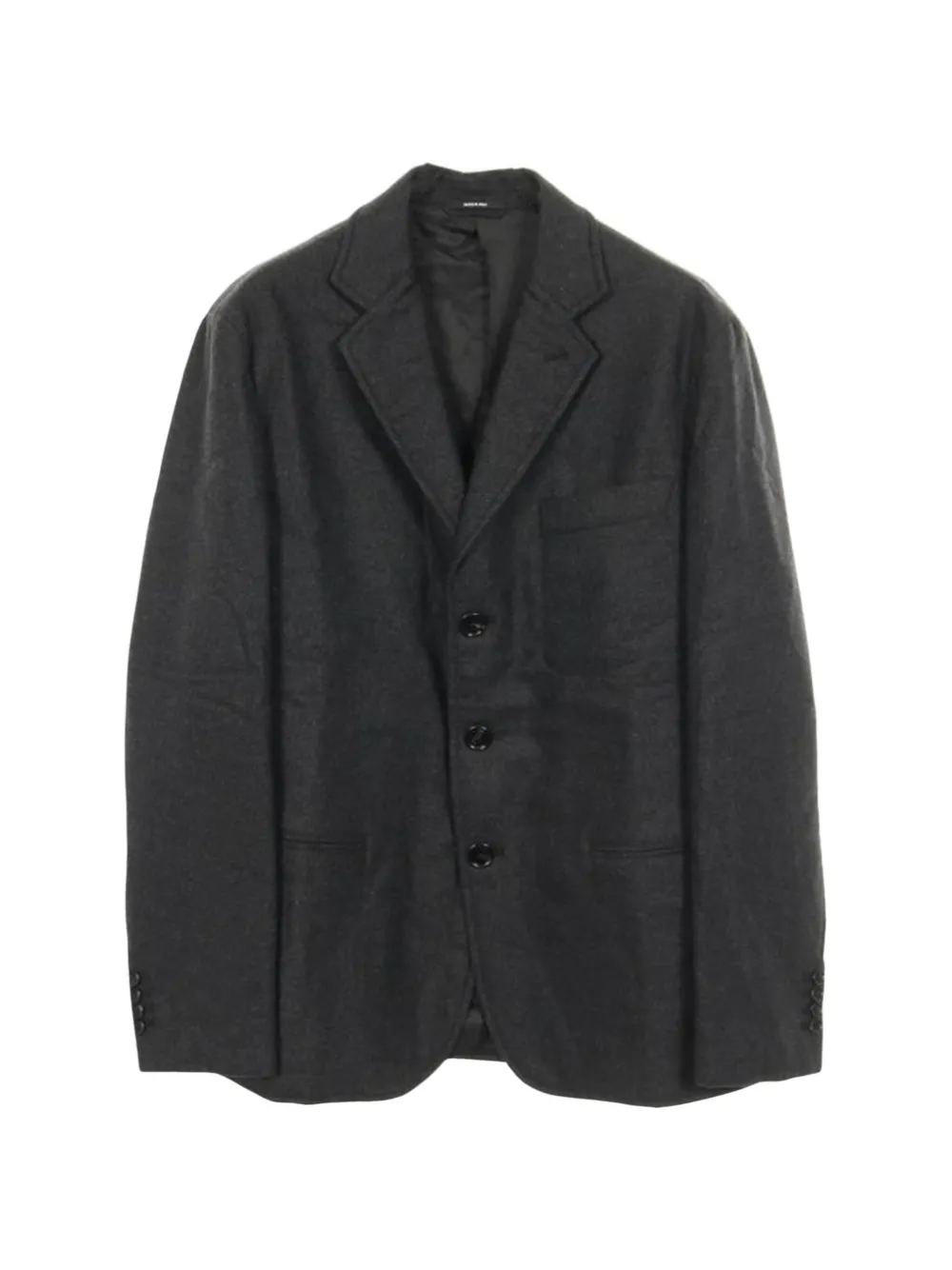 Hermès Pre-Owned 2010s tailored cashmere blazer - Grigio