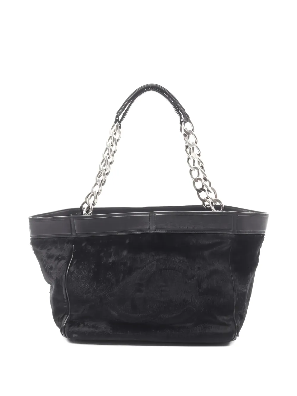 CHANEL Pre-Owned Borsa a spalla Coco Mark trapuntata 2005-2006 - Nero