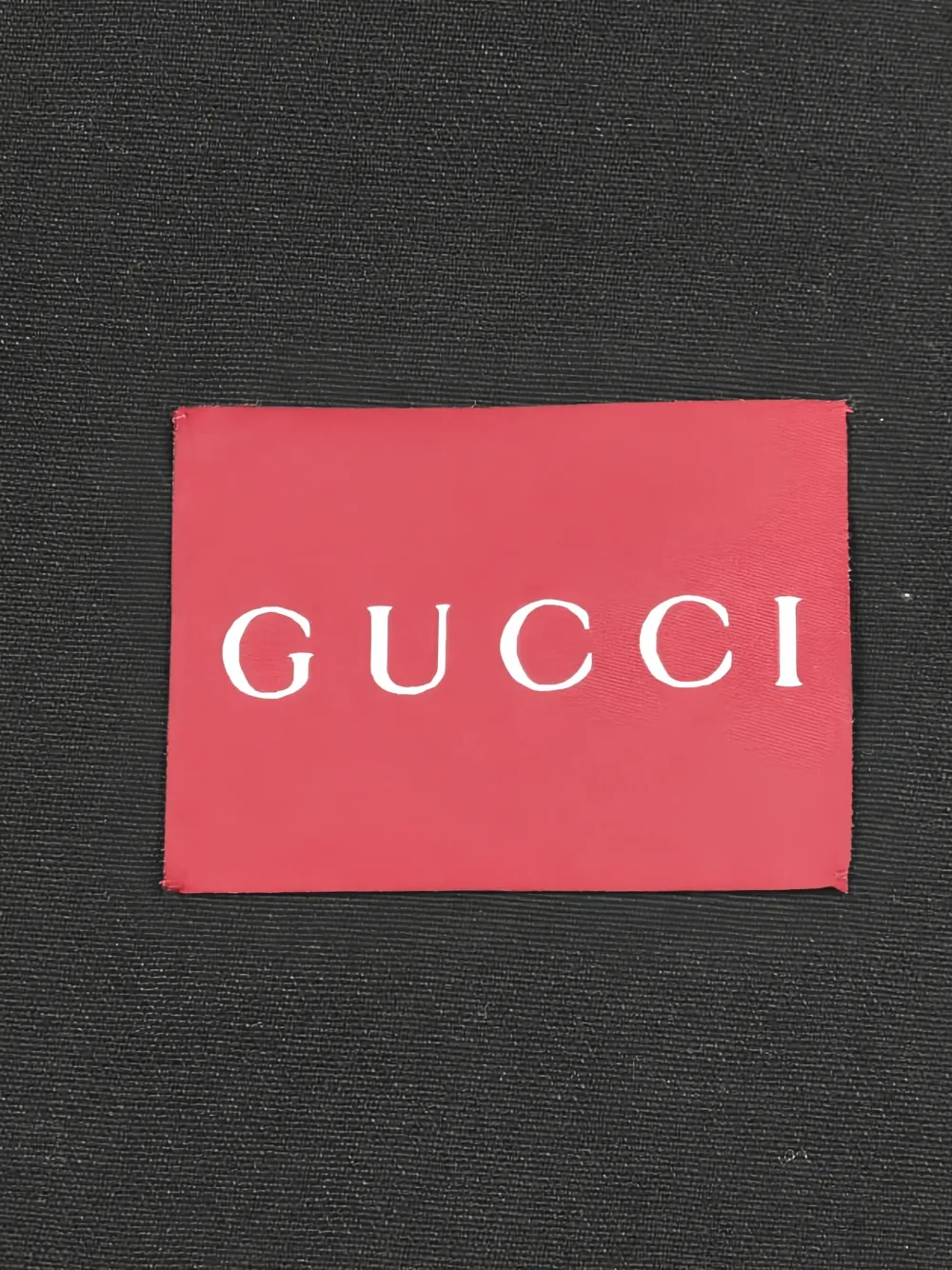  Gucci Pre-owned Rhinestone Logo Zip-up Denim Jacket - Black 