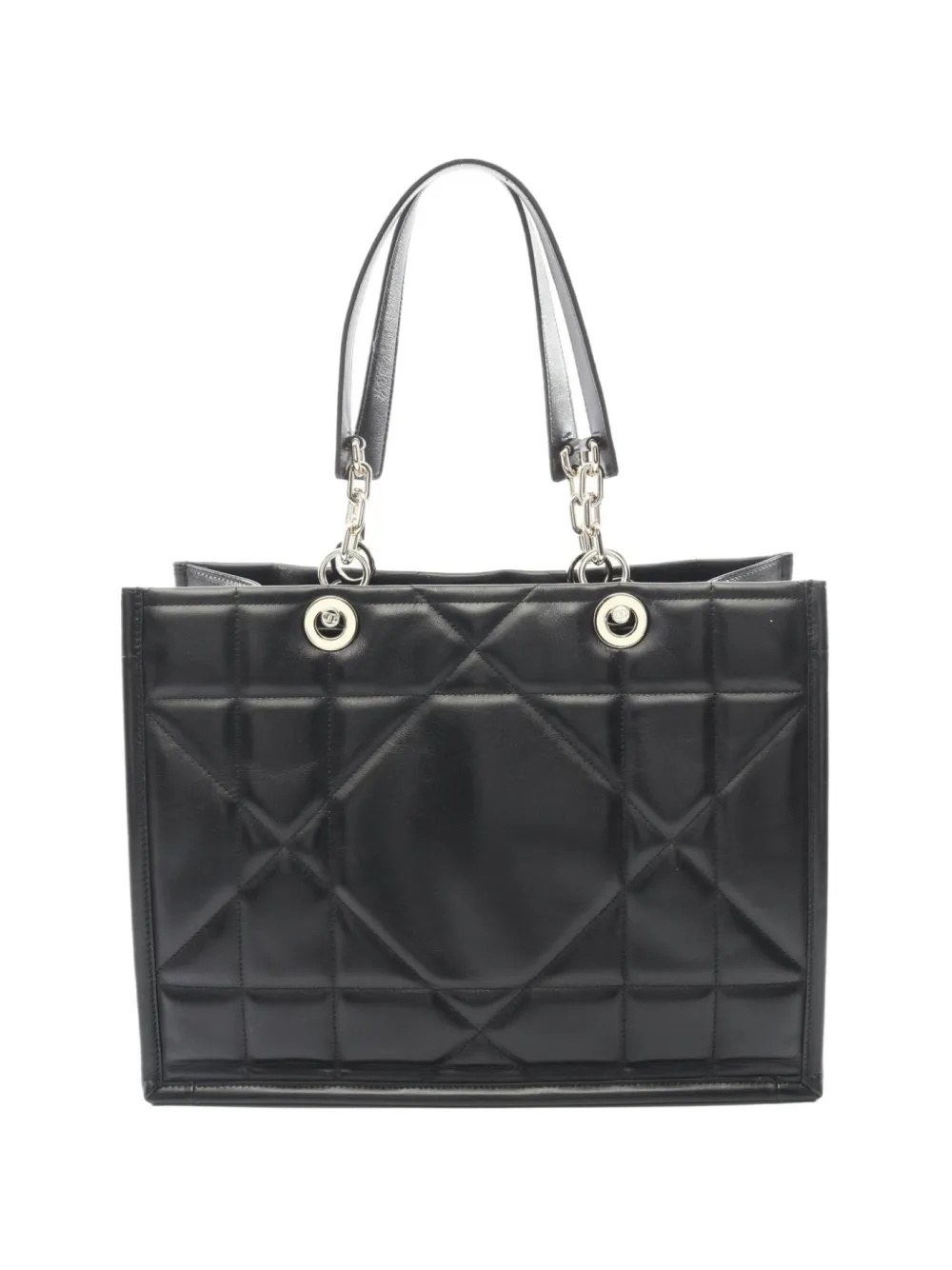 Christian Dior Pre-Owned 2010s Cannage Tote Bag - Schwarz
