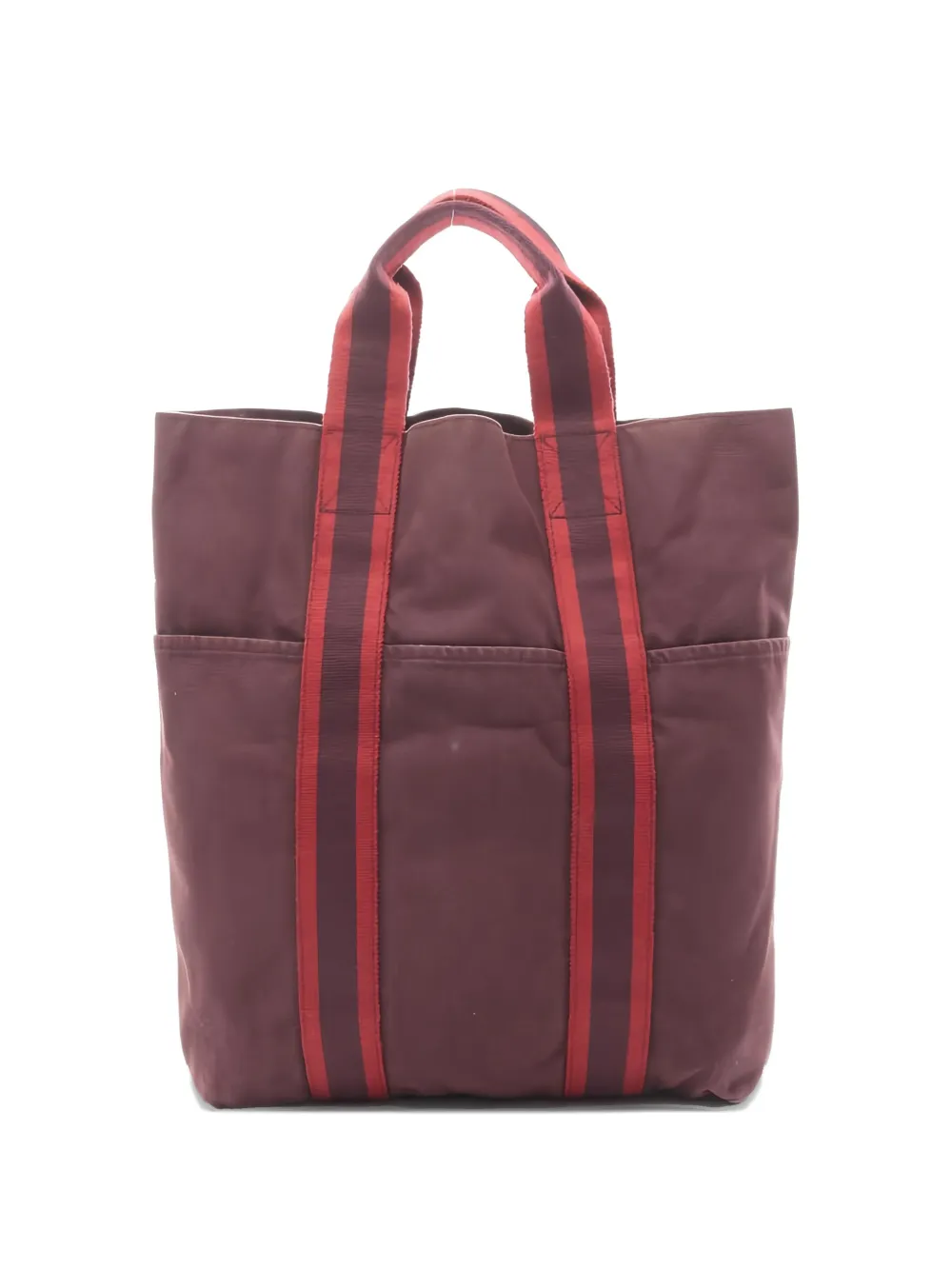 Hermès Pre-Owned 2000s Fourre Tout striped tote bag - Marrone