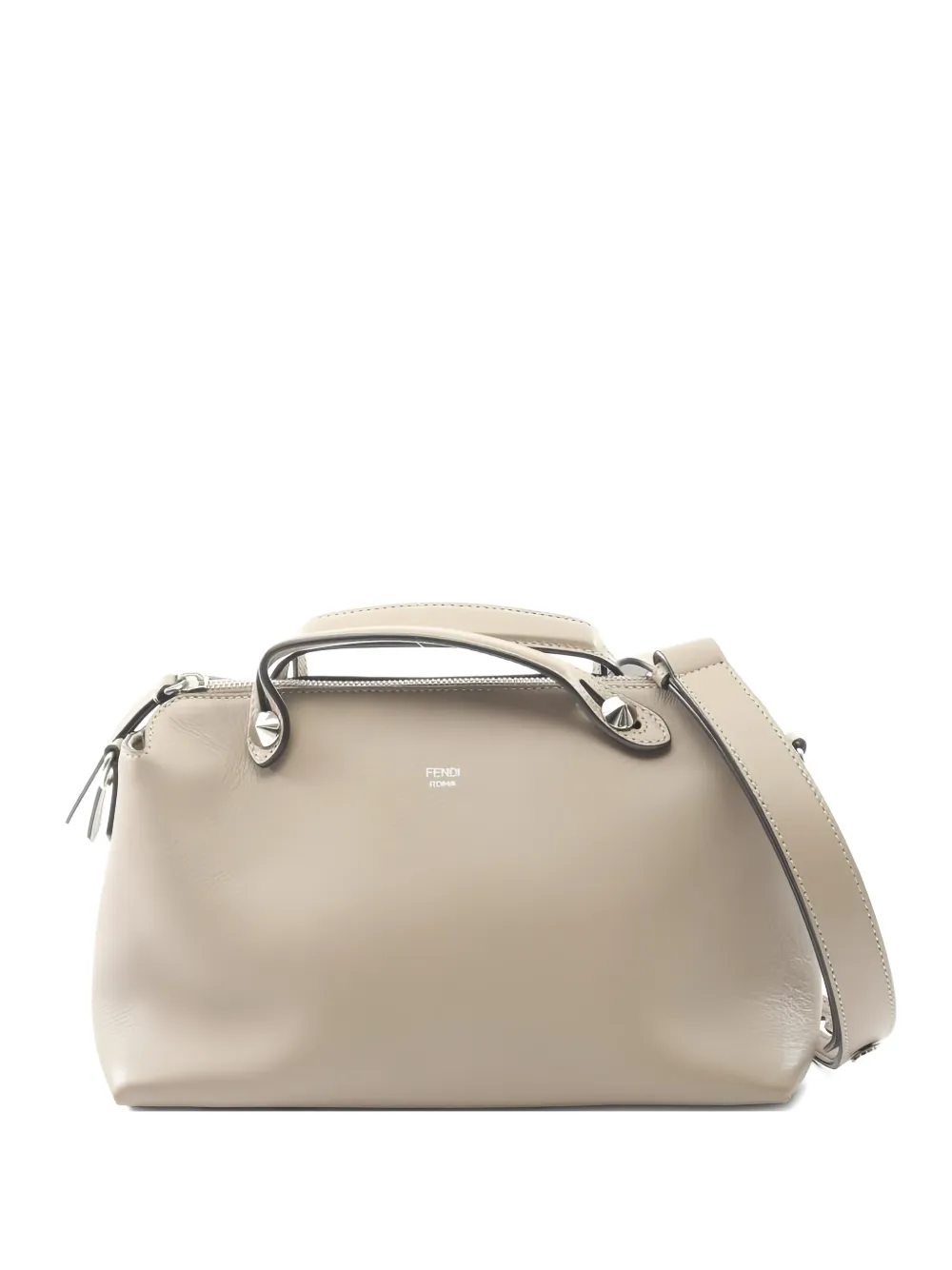 Fendi Pre-Owned 10s medium By the Way leather handbag - Grigio