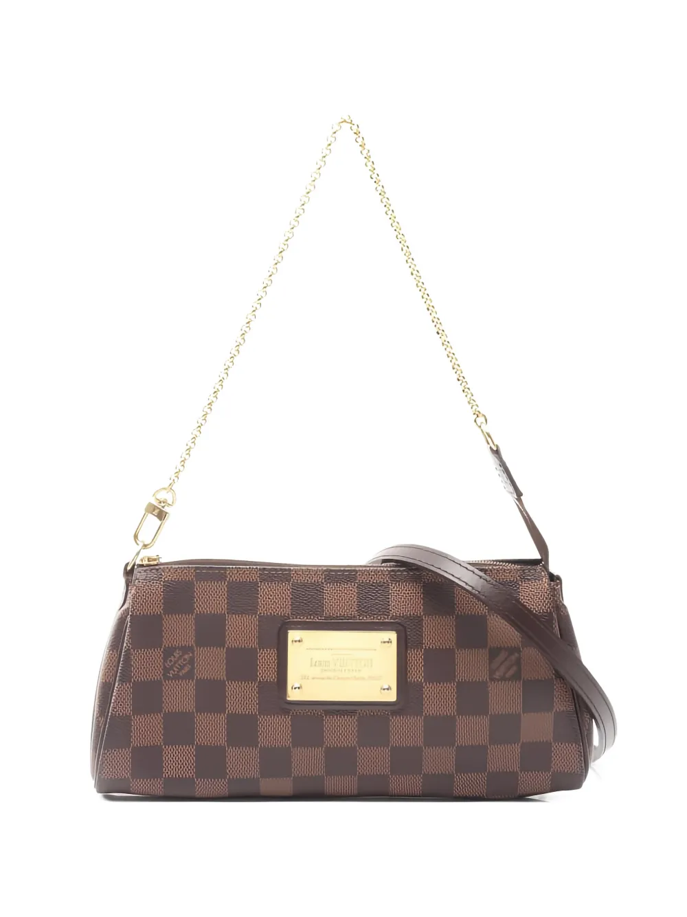 Louis Vuitton Pre-Owned 2010 Eva Damier Ebène shoulder bag - Marrone