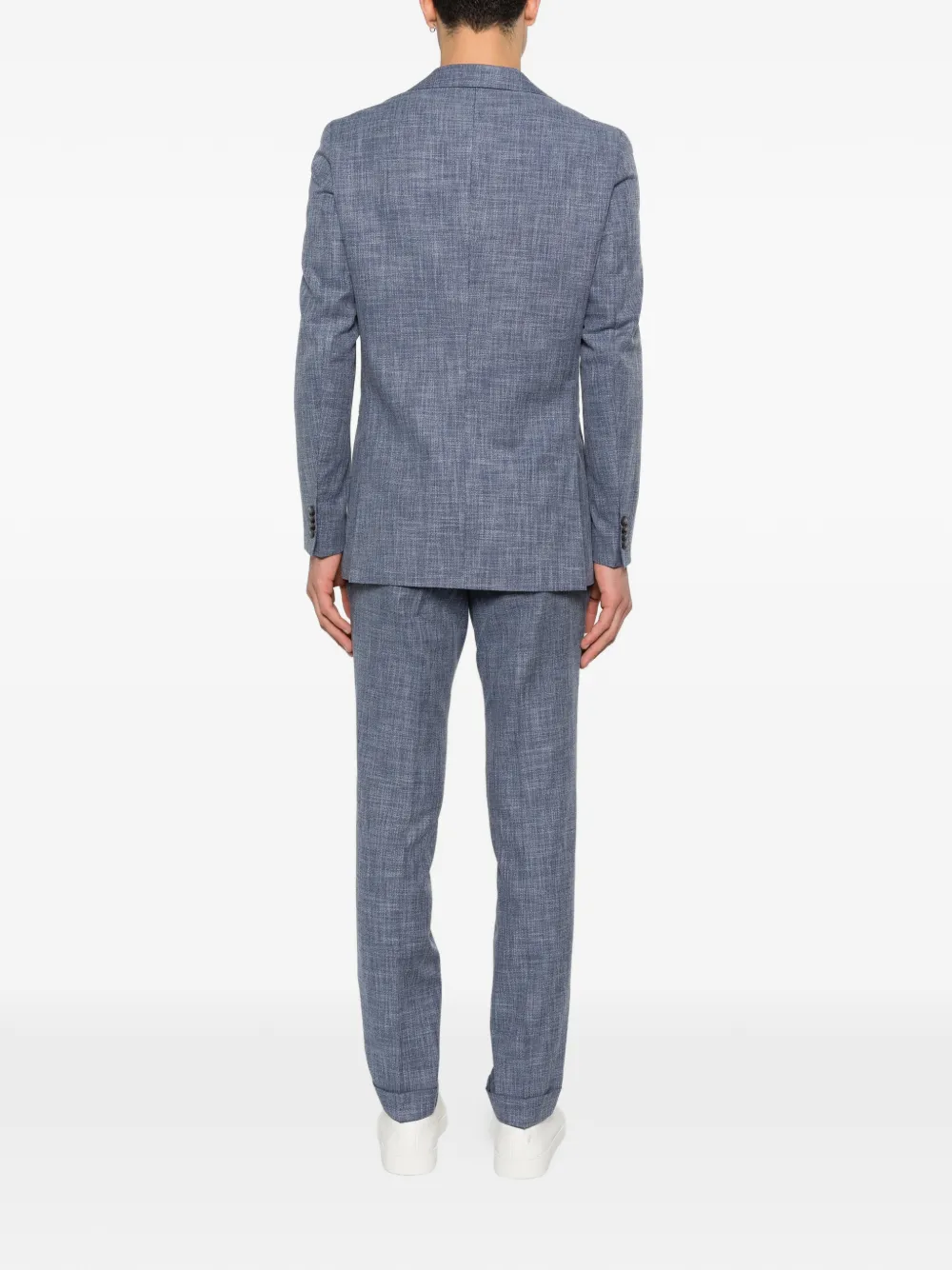 Huge Two-Piece Blue Suit