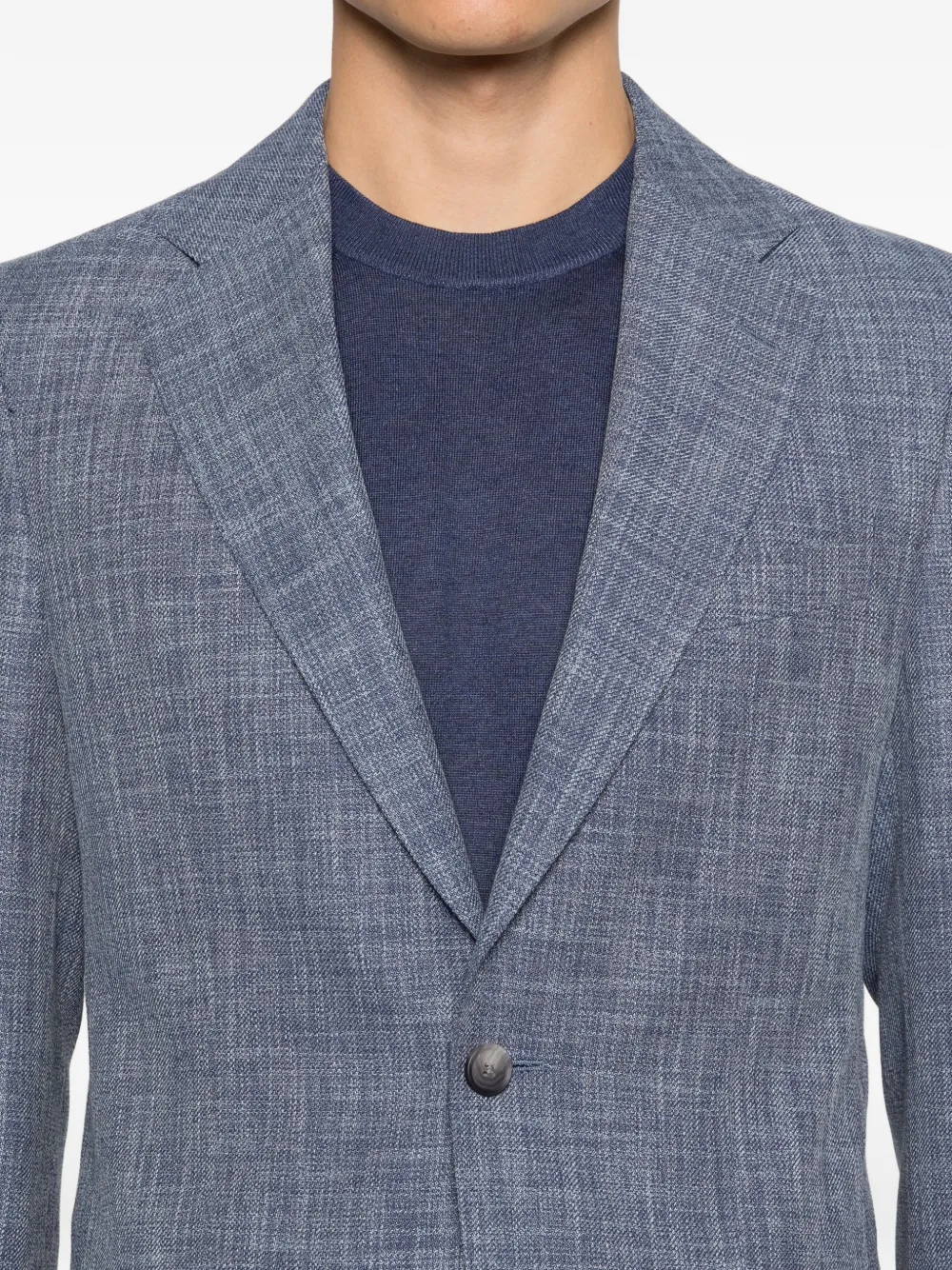 Huge Two-Piece Blue Suit