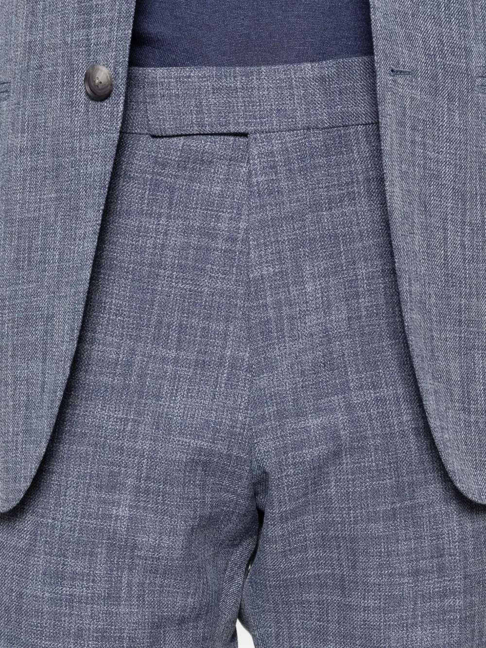 Huge Two-Piece Blue Suit