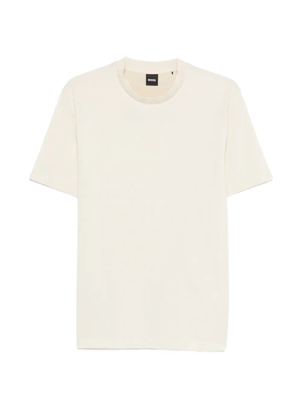 BOSS crew-neck T-shirt - Nude