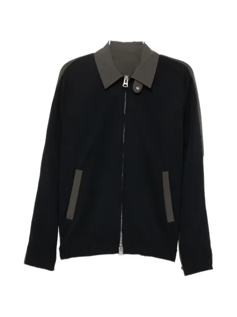 sacai weathercloth x knit Blouson