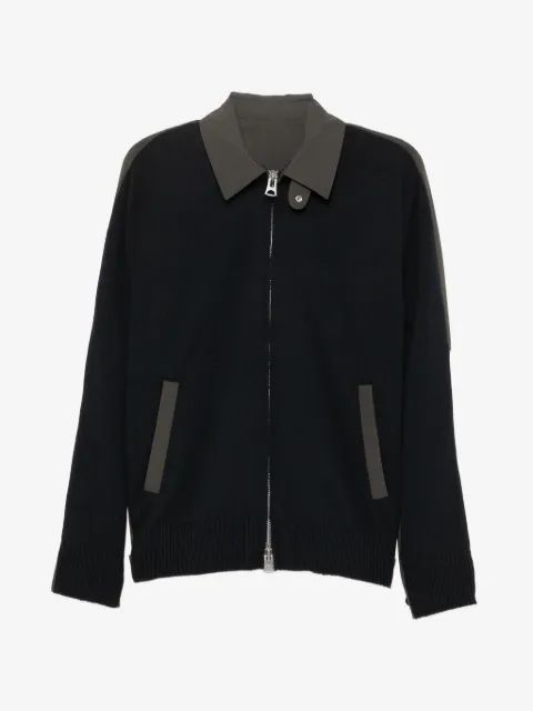 sacai weathercloth x knit Blouson