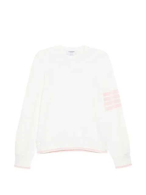 Thom Browne COTTON CREPE 4-BAR MILANO STITCH PULLOVER