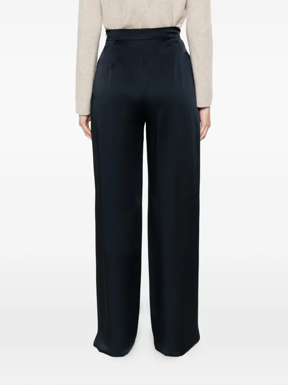 Max Mara Msecono geplooide pantalon Blauw