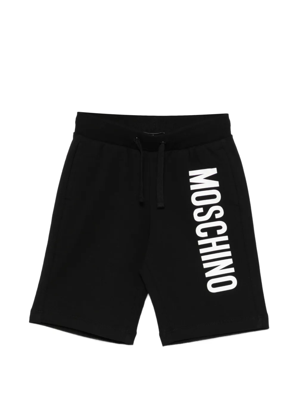 Moschino Kids drawstring shorts - Nero