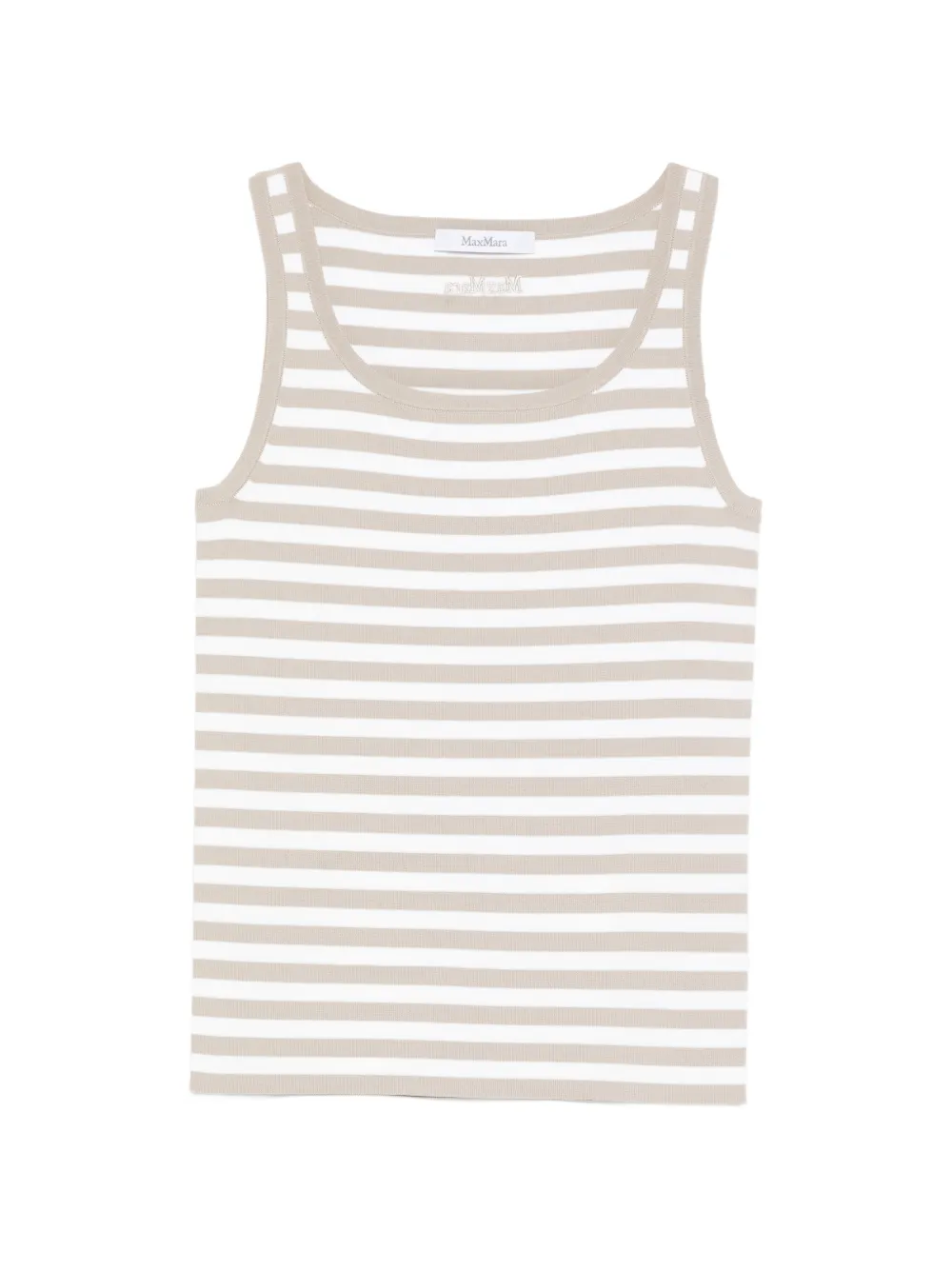 Max Mara Cippo striped top - Toni neutri