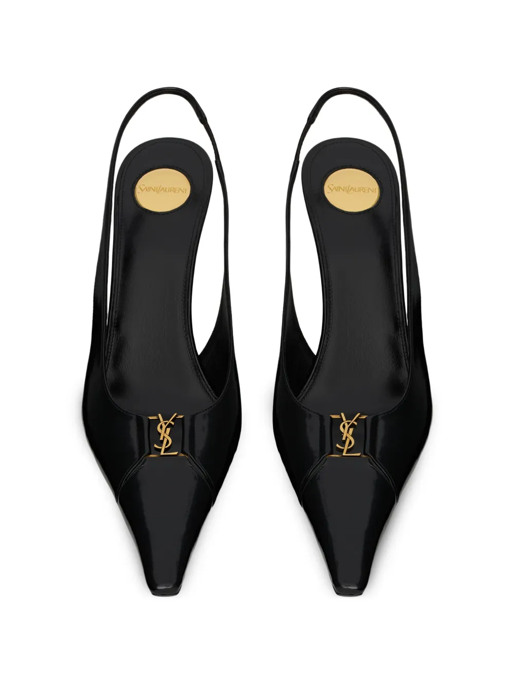 Saint Laurent 90 mm Babylone pumps Zwart