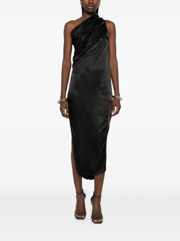 alexander wang ruched one shoulder halter dress RICK OWENS zuria