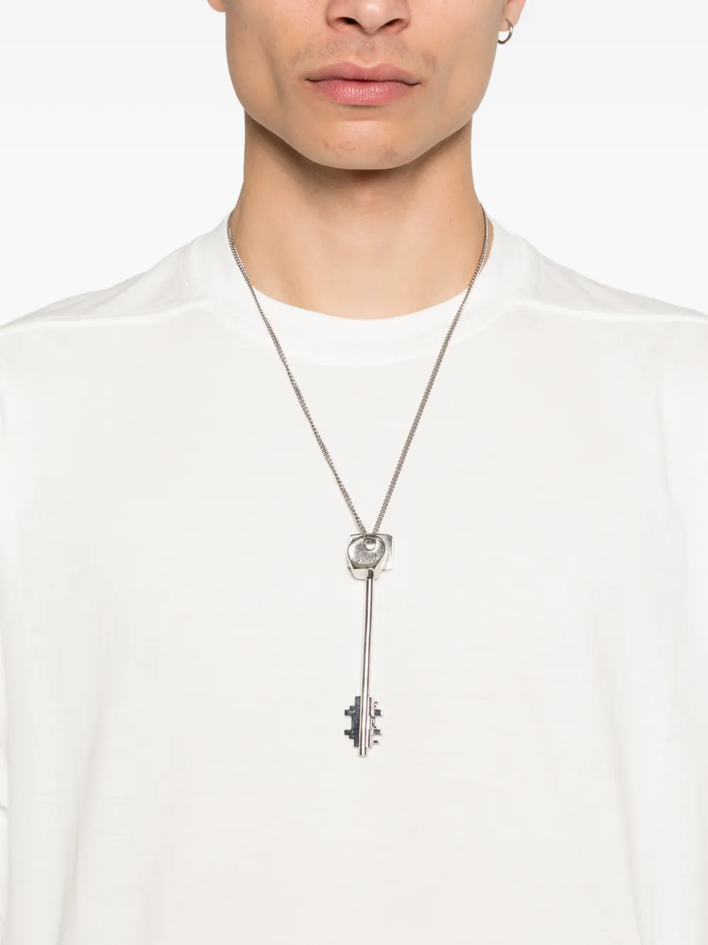 Rick Owens Ruimvallend T-shirt Wit
