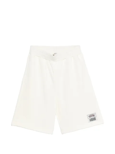 Golden Goose Kids short à écusson à logo Compass