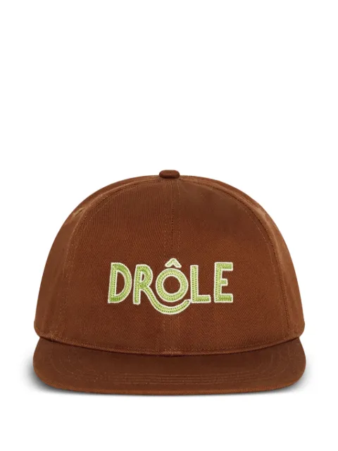 Drôle De Monsieur logo adjustable baseball cap