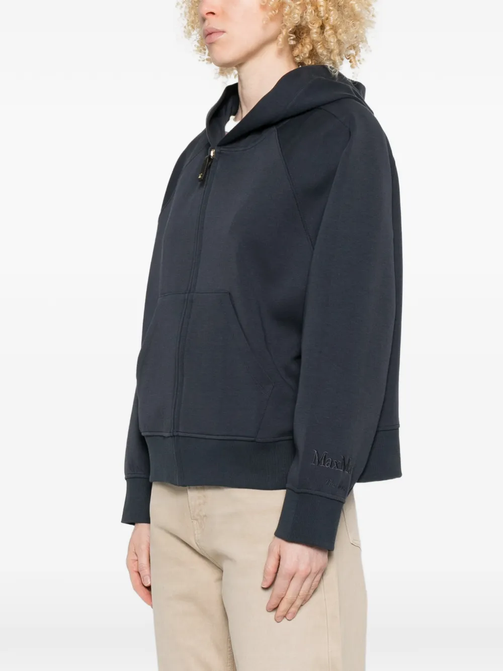 'S Max Mara Hoodie met rits Grijs