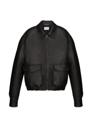 Saint Laurent（サンローラン）メンズ レザージャケット - FARFETCH