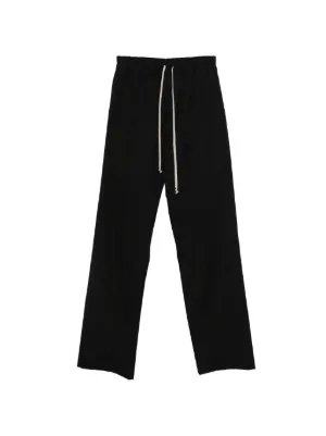 Rick Owens ドローストリング トラックパンツ | ブラック | FARFETCH JP