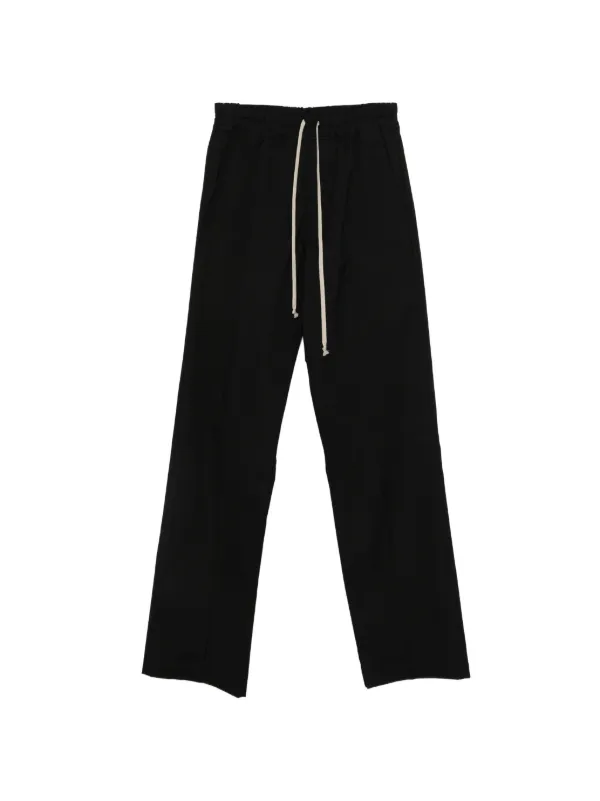 Rick Owens drawstring-fastening Trousers | Black | FARFETCH JO