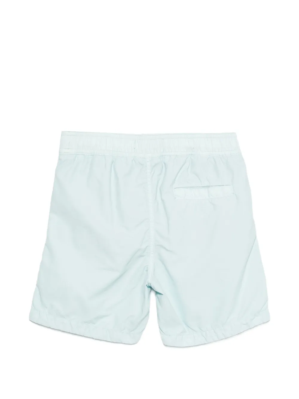  Stone Island Junior Compass Logo-patch Swim Shorts - Blue 