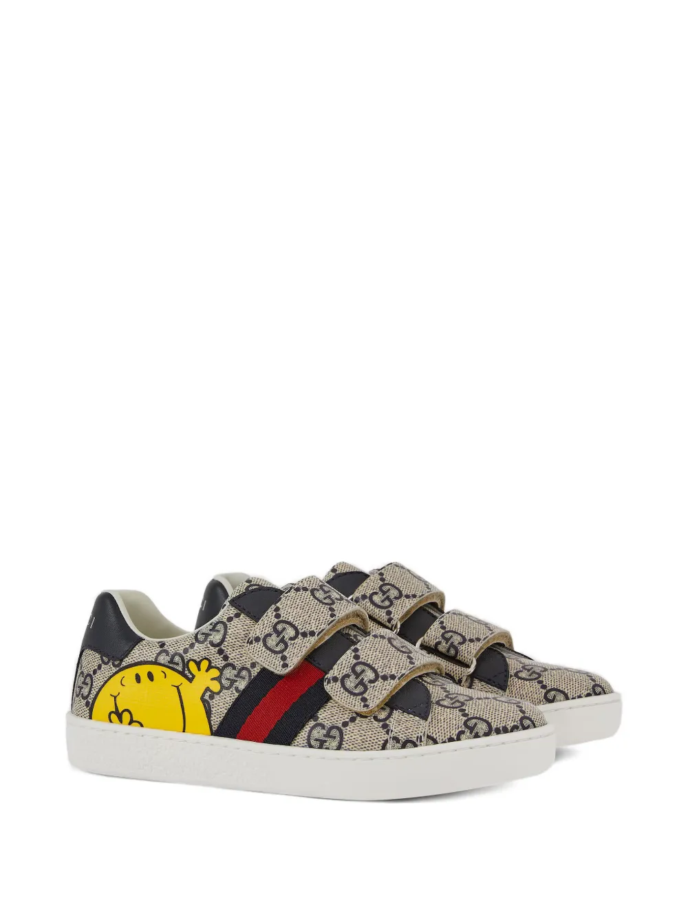 Gucci Kids x MR. ™ LITTLE MISS™ Ace sneakers met logopatroon Beige