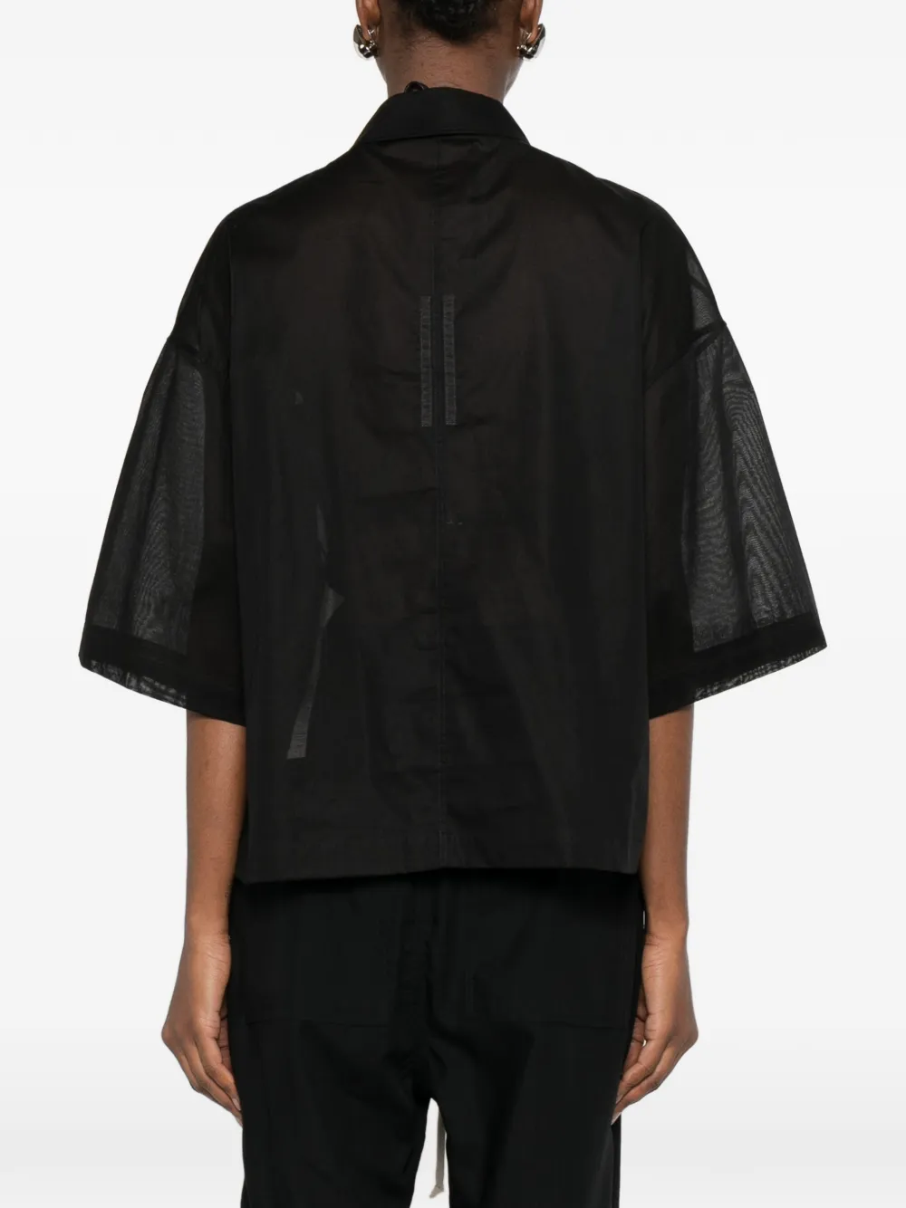 Rick Owens Tommy blouse Zwart