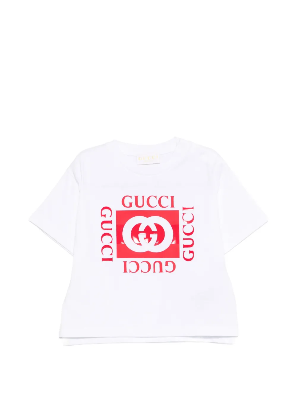 Gucci Kids logo-print T-shirt - Weiß