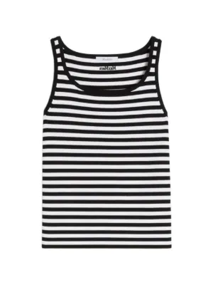 GANNI チェック ラッフルトップ | ブラック | FARFETCH JP