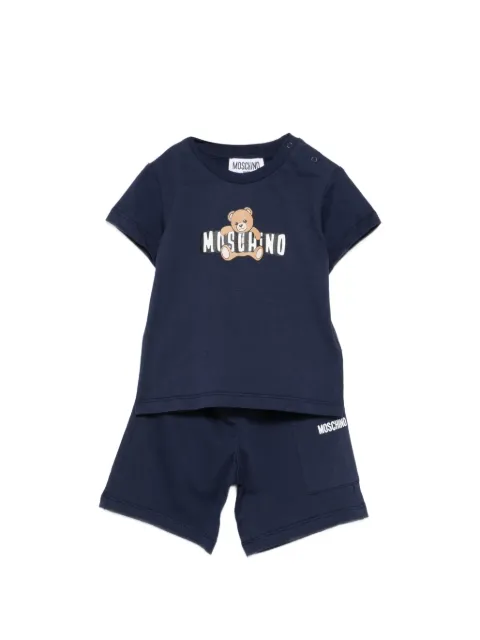 Moschino Kids Set aus Shorts mit Logo