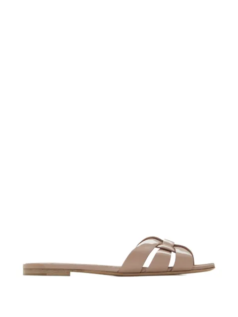 Saint Laurent straps flat sandals