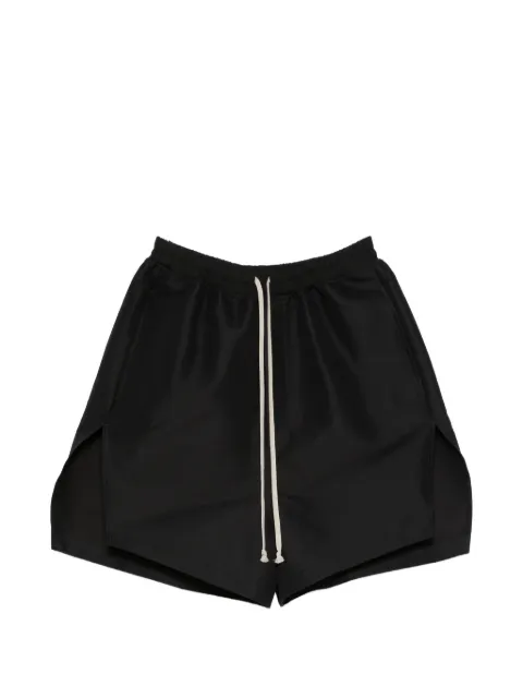 Rick Owens drawstring-fastening shorts