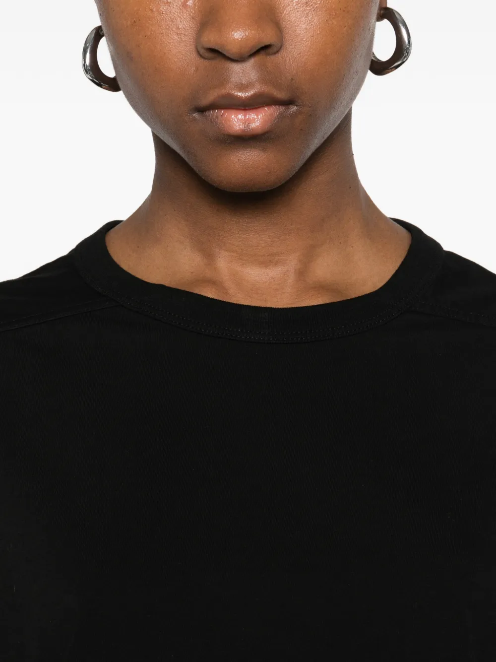 Rick Owens Brad T-shirt met ronde hals en korte mouwen Zwart