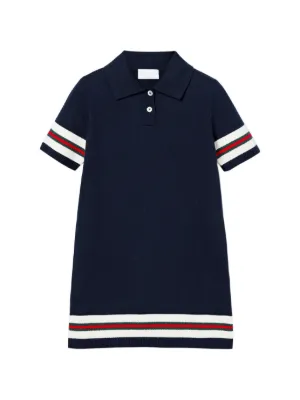 GUCCI ポロワンピース　約110サイズ相当 Gucci Kids ポロワンピース | ピンク | FARFETCH JP