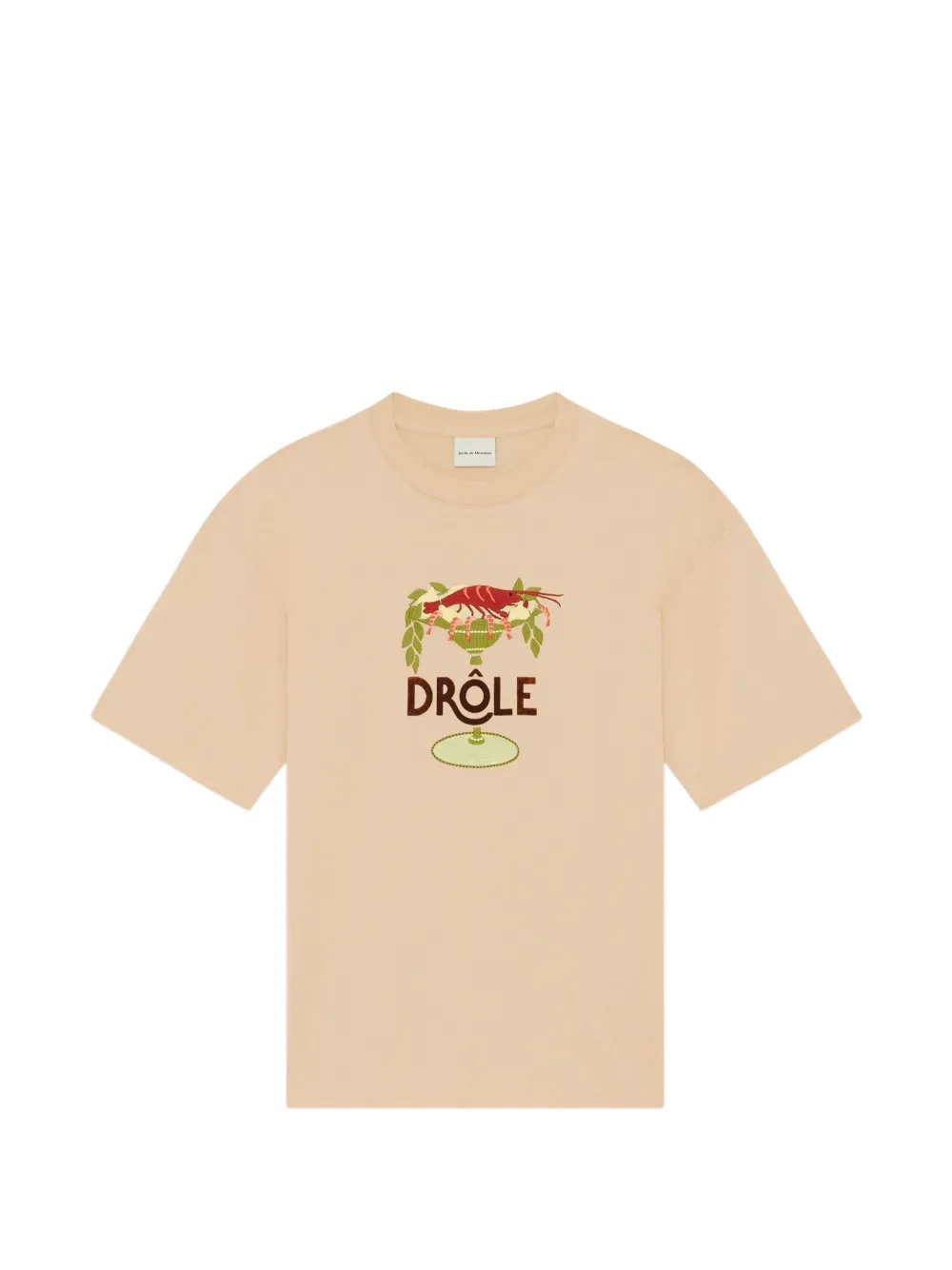 Drôle De Monsieur printed T-shirt - Toni neutri